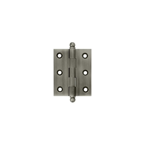 Deltana CH2520U15A Cabinet Hinges W/ Ball Tips Antique Nickel, 10PK CH2520U15A-XCP10 - main